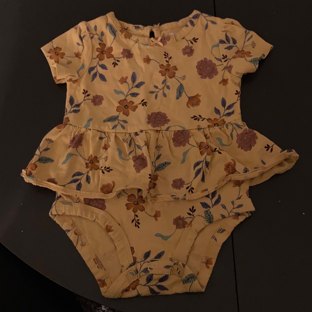 Carter's Yellow Floral Baby Dress